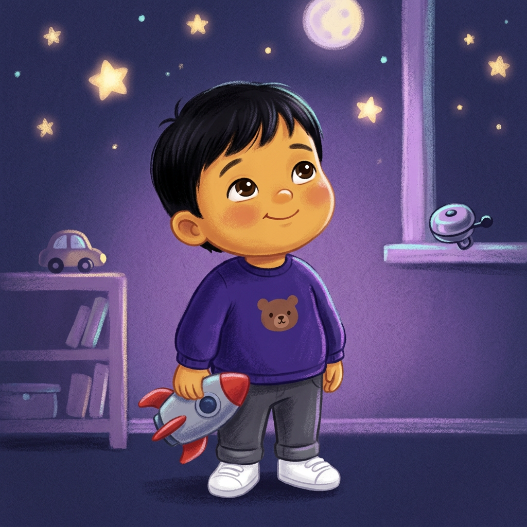 Cover illustration for Leo’s Sleepy Space Sounds