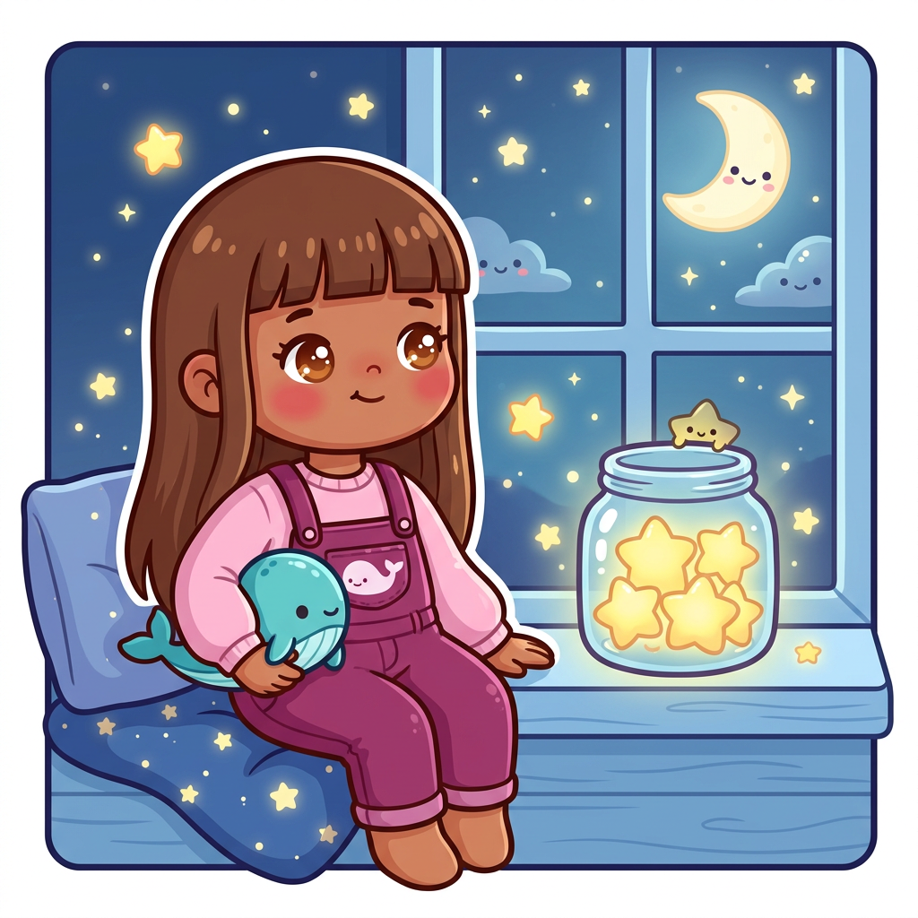 Cover illustration for Aina and the Ticklish Star