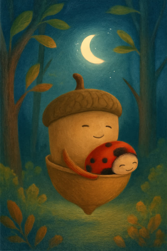 Cover illustration for The Acorn Cup's Dusk Voyage
